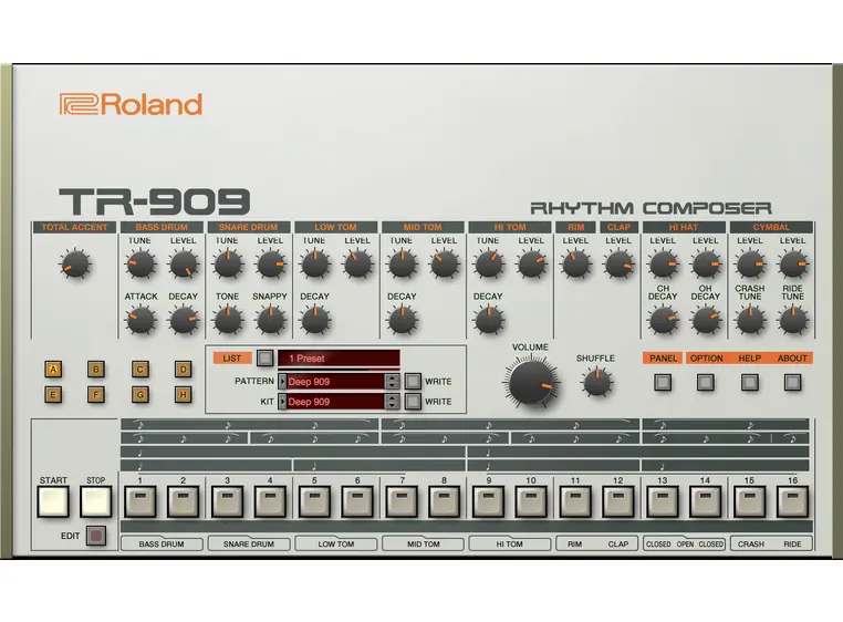 Roland Cloud TR-909 [Download] 